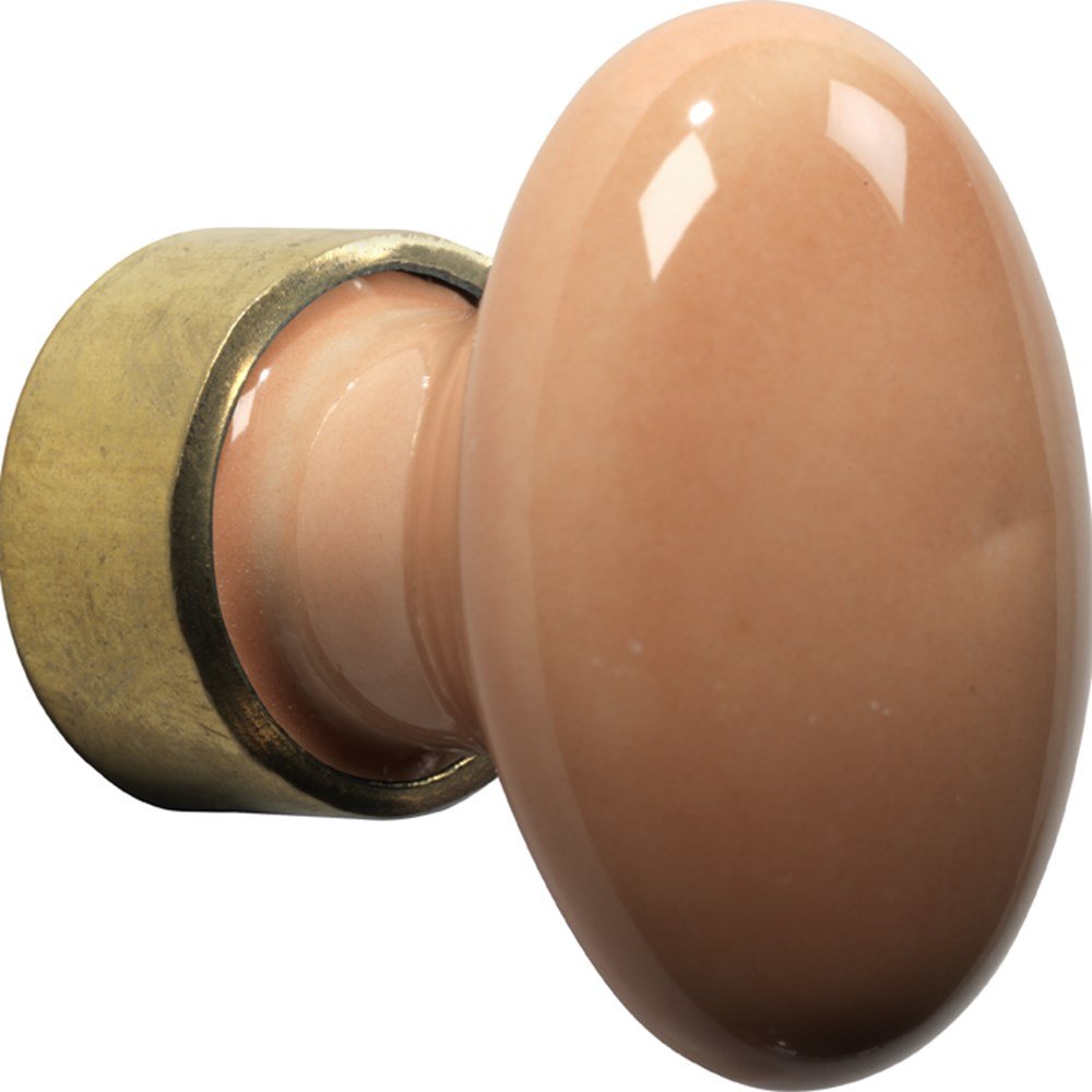 Meubelkn.pors.Ovaal 33mm MGO/zalm