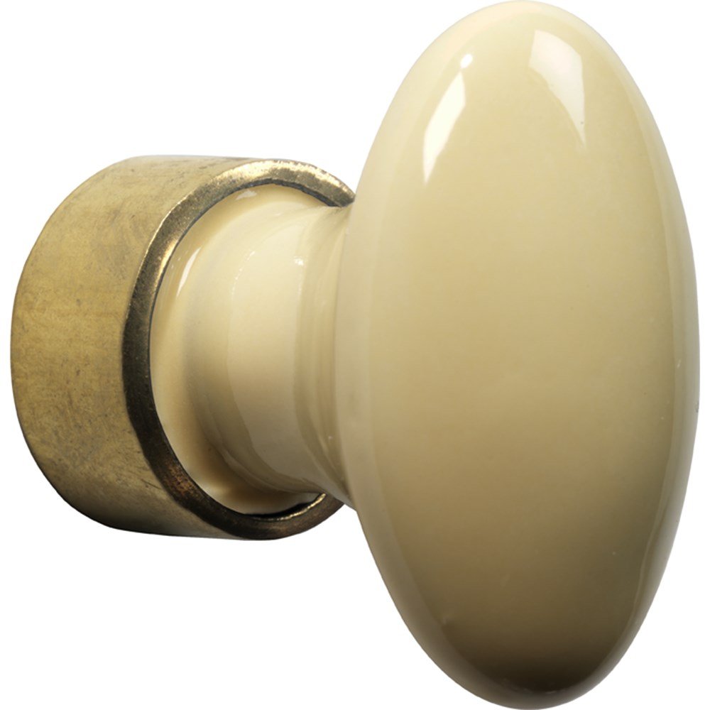 Meubelkn.pors.Ovaal 33mm MGO/vanille