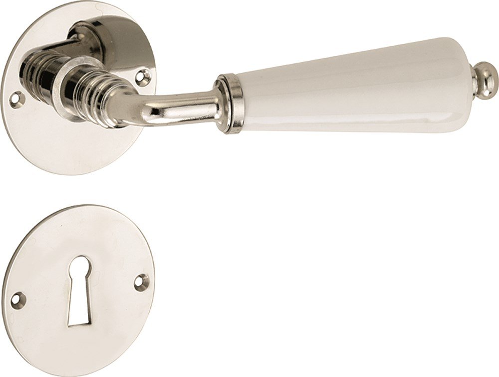 Krukg. porselein Evelyne SL MGN-MGN/wit