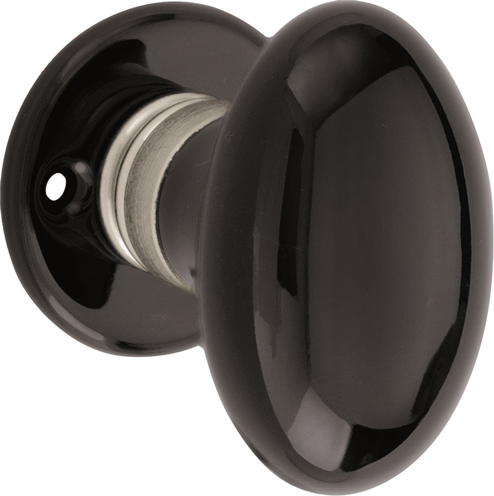 Knopg. porselein Evelyne MGN/zwart