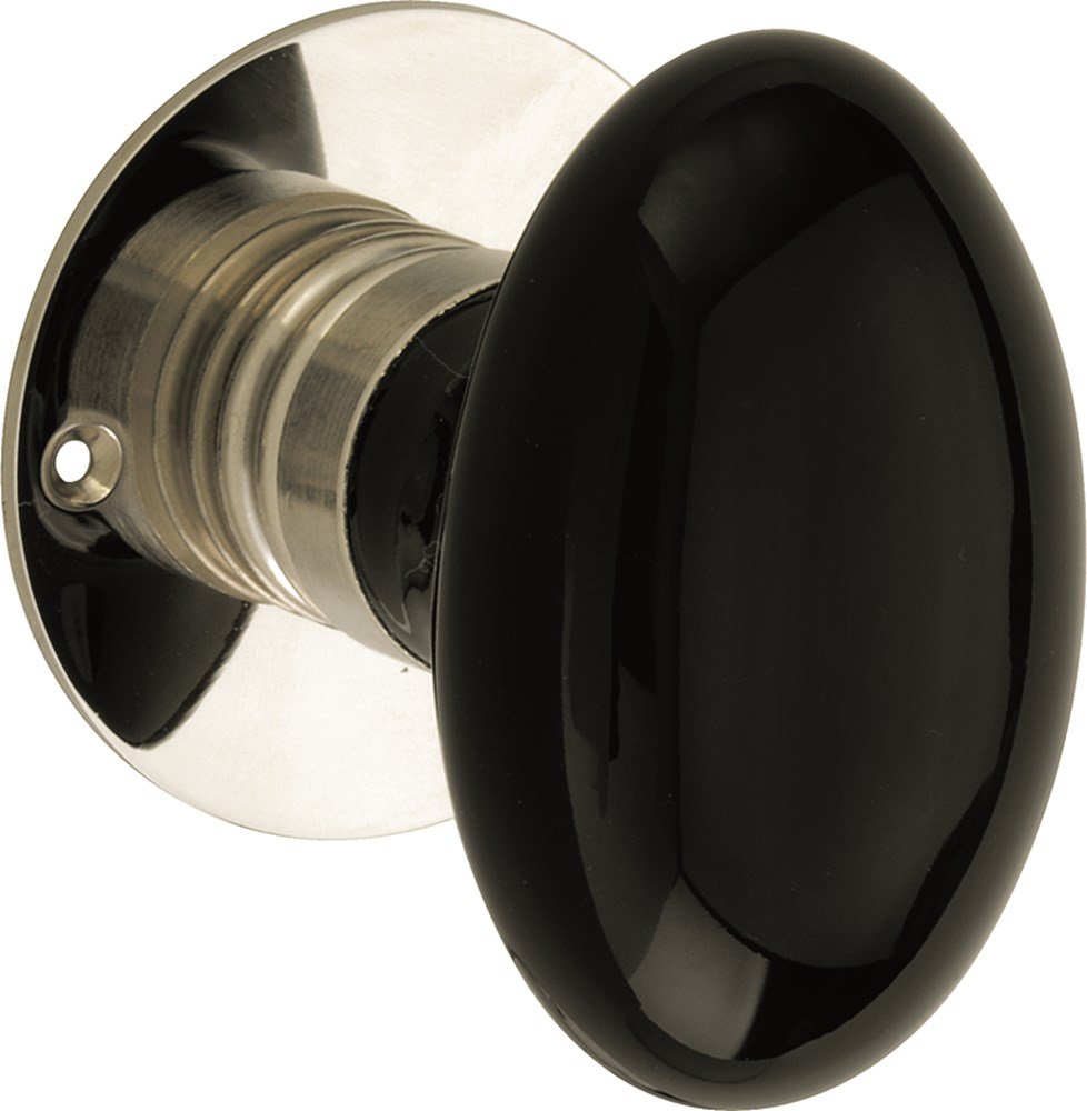 Knopg. porselein Evelyne MGN-MGN/zwart