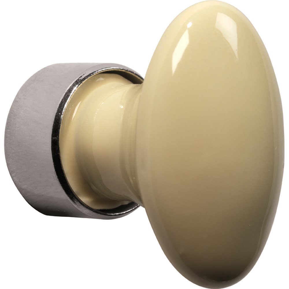 Meubelkn.pors.Ovaal 33mm MGN/vanille