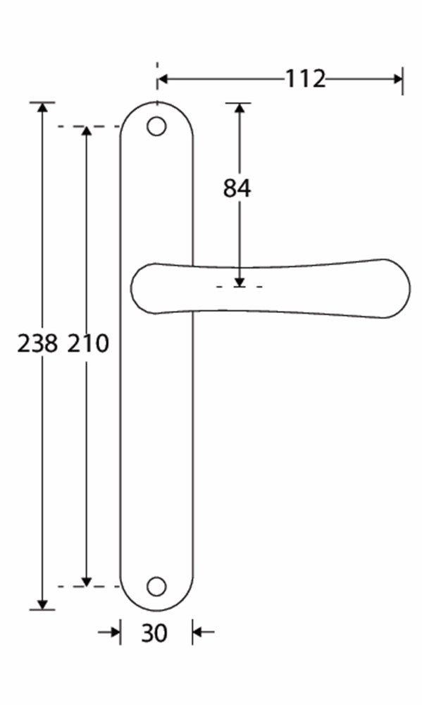 Krukgarn. Linea/Smal ovaal MGG BLIND
