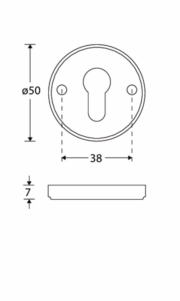 Cilinderrozet Facet MAN