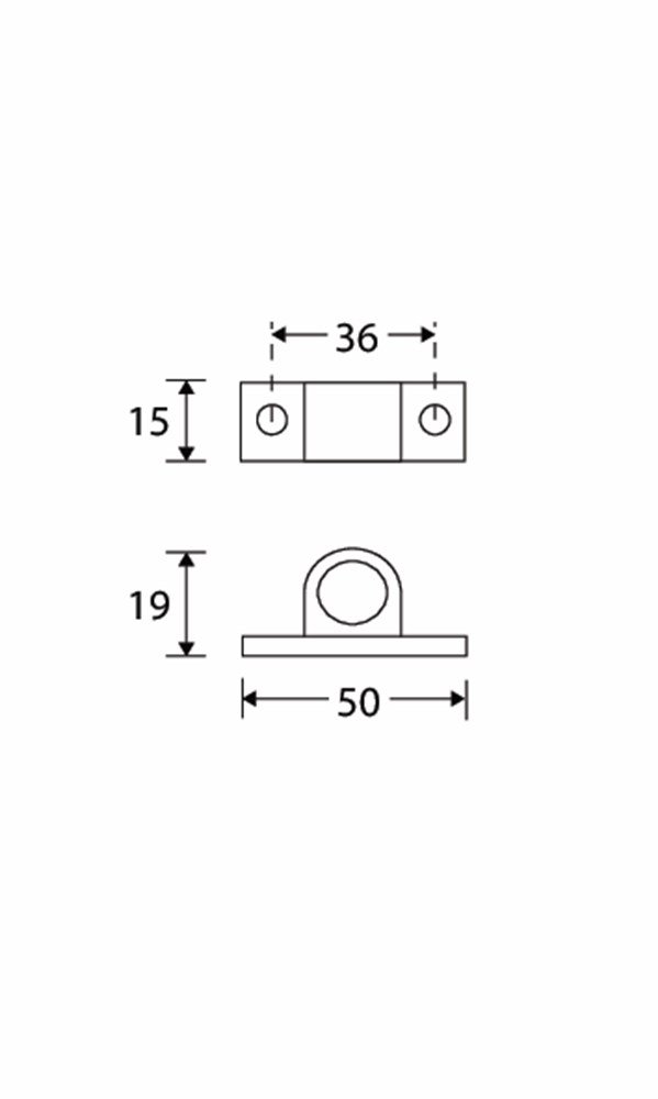 Sluitkom tbv raamknip MGC