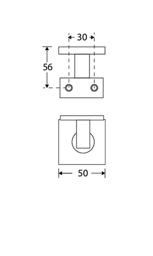 Leuninghouder Bauhaus hol M10 MGC