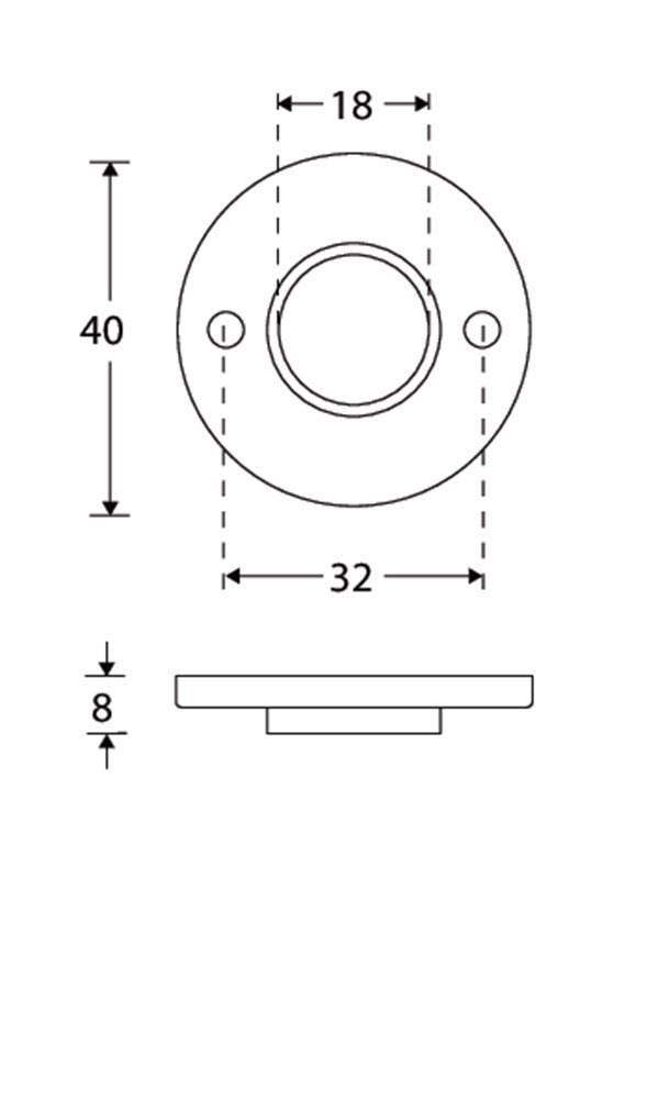 Krukrozet Chemin de Fer 40mm MGO
