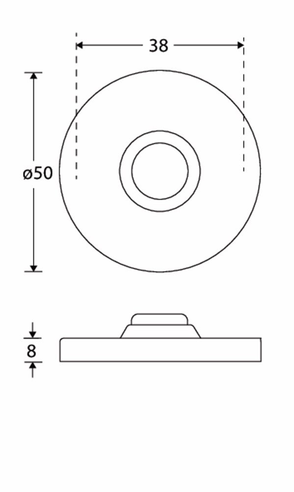 Beldrukker Vivo rond MAC