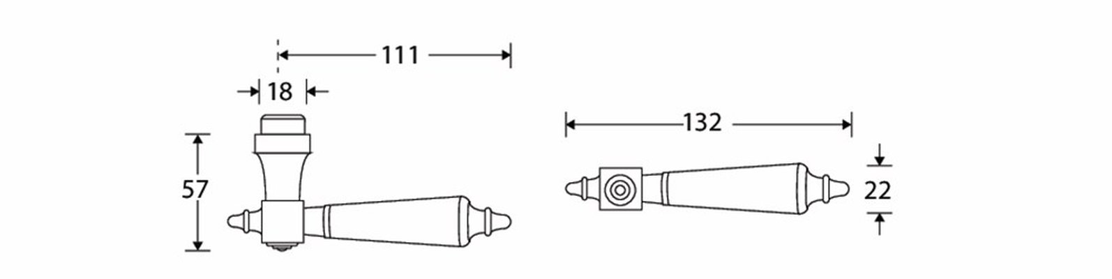 Gatdeel LS Roman MGC-bakeliet