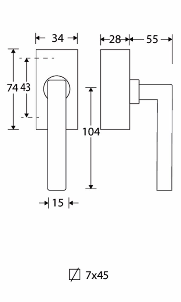 DK Garnituur afsl. Kare/Bauhaus MGN