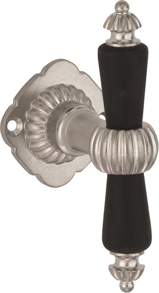 Grote kastknop Nouveau ebben MAN