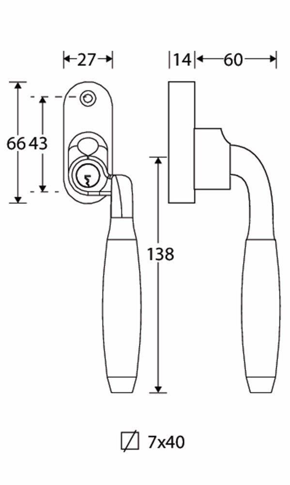 DK Sluiting RS Ton MAN/ebben