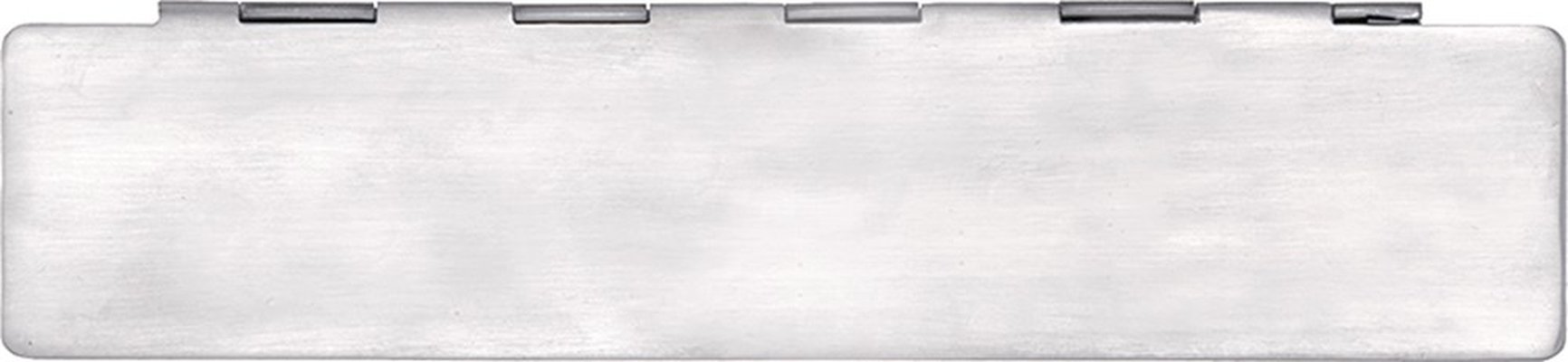 Tochtklep vlak met veer MMC