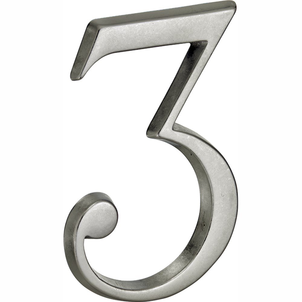 Huisnummer Roman 120mm-3 MAC