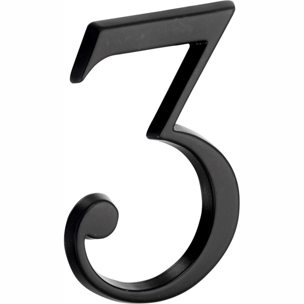 Huisnummer Roman 120mm-3 MMZ