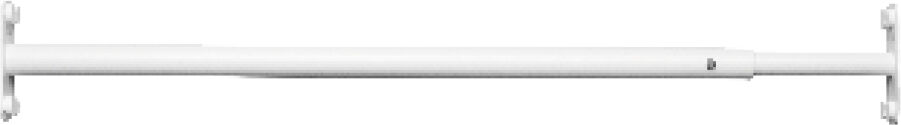 Barrierestang universeel 60-110cm wit afbeelding