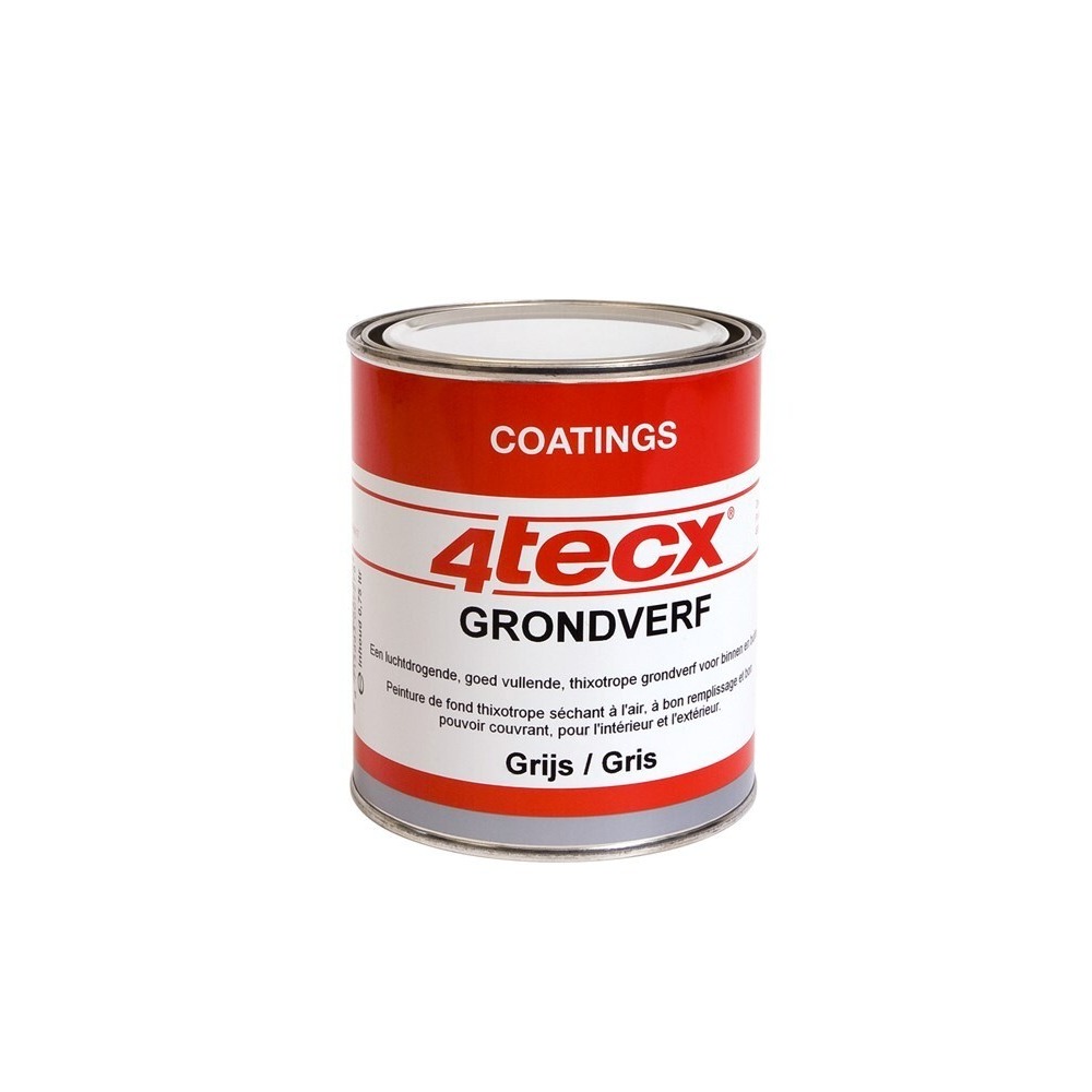 4tecx Grondverf wit 5ltr