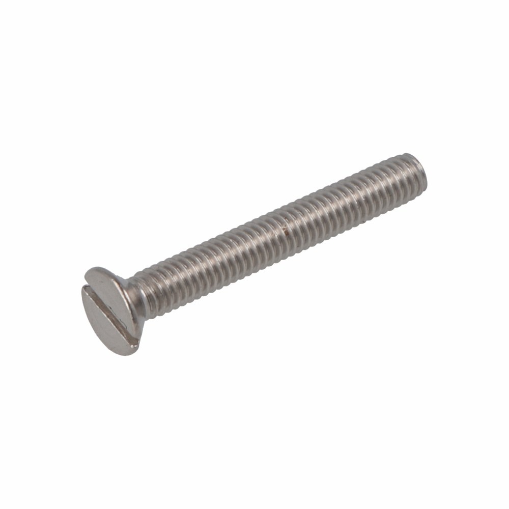 Metaalschroef rvs A2 pk M6x16mm DIN963