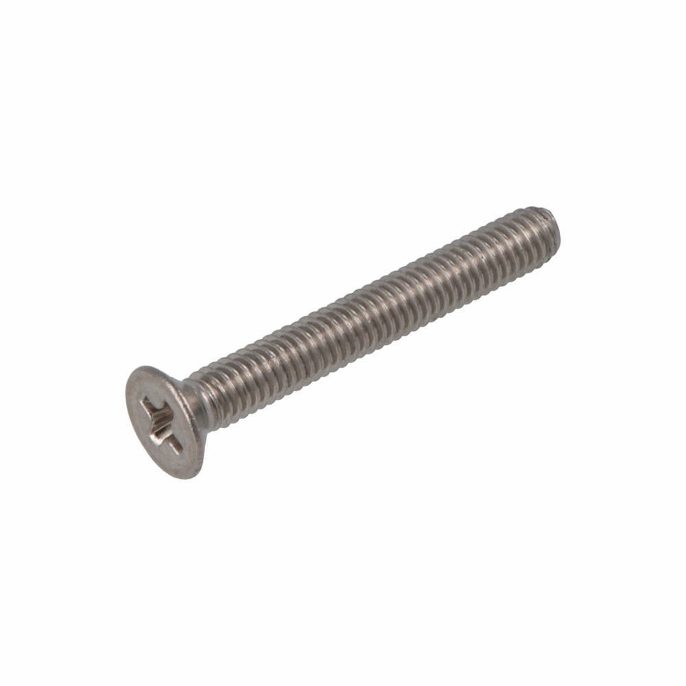 Metaalschroef rvs A2 pk kk M4x20mm DIN965-H