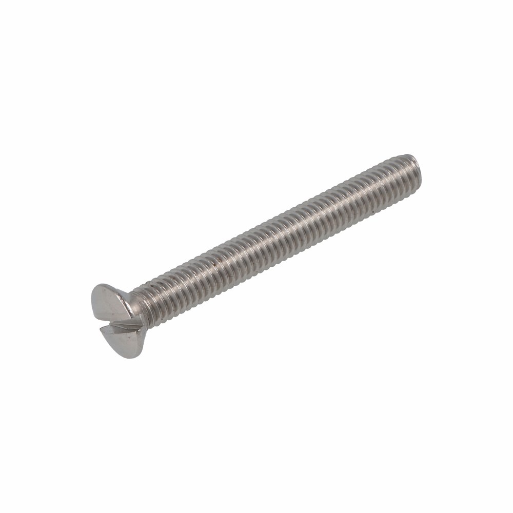 Metaalschroef rvs A2 lk M6x80mm DIN964 afbeelding