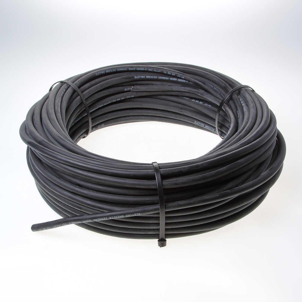 Kabel neopr.zwart 5x1.5 (50m)