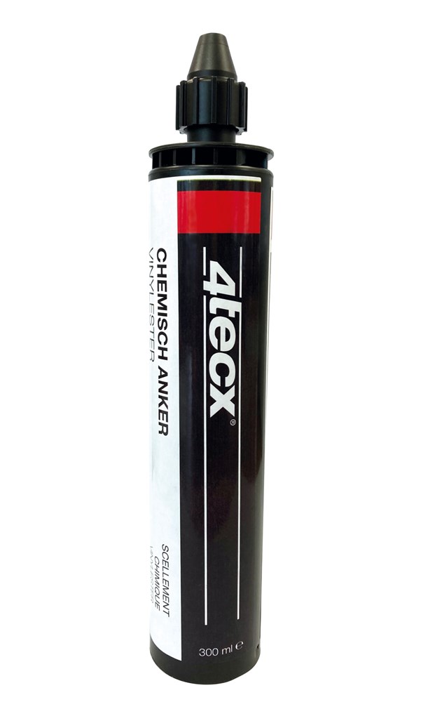 4tecx Chemisch anker styreenvrij vinylester 300ml afbeelding