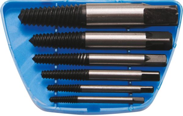 Onbekend Boutuitdraaiset M 3-M 24 6-delig nominale grootte 1, 2, 3, 4, 5, 6