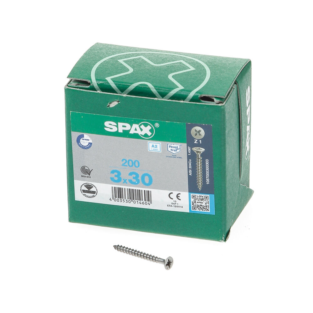 Spax pk pozi rvs 3,0x30(200)