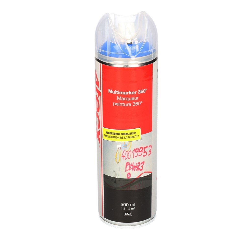 4tecx Multimarker fluor blauw 360⁰ 500ml