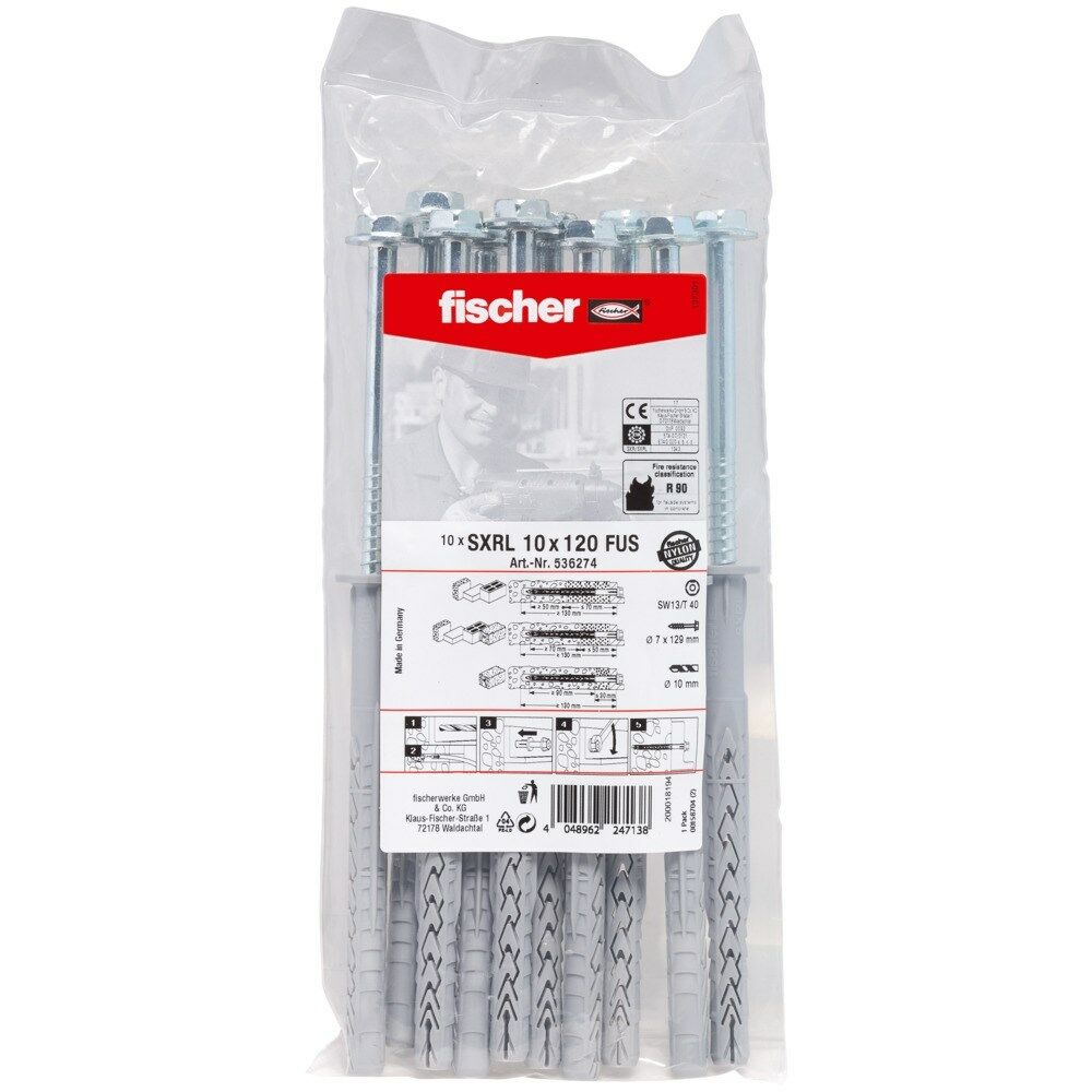 PLUG SXRL 10X120 FUS B 536274