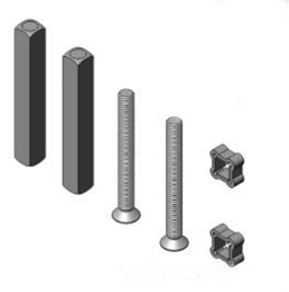 S2 Montageset kruk/duwer dd 51-59mm (2stift+2schr) afbeelding