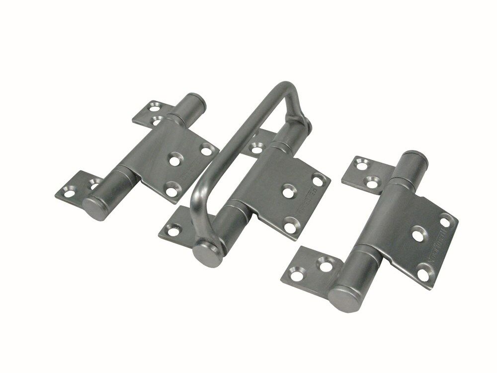 Henderson SF scharnierset hendel offset satin SF7S afbeelding