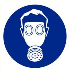 Ademh.masker 90mm vin. afbeelding
