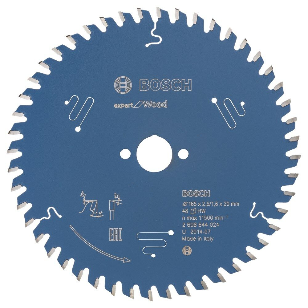 CIRKELZAAGBL.165X20MM 48T 4024 afbeelding