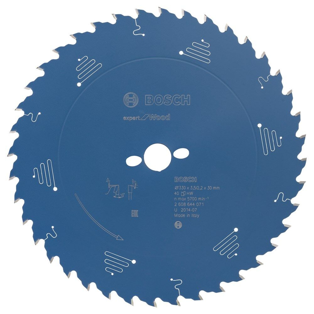CIRKELZAAGBL.330X30MM 40T 4071 afbeelding
