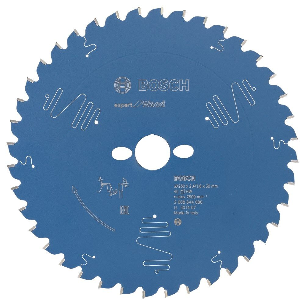 CIRKELZAAGBL.250X30MM 40T 4080 afbeelding