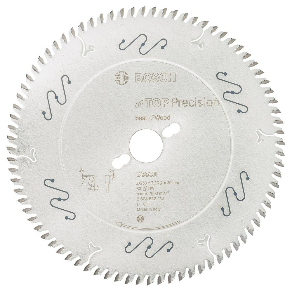 CIRKELZAAGBL. 80T 2608642113 afbeelding