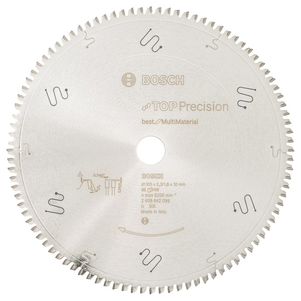 CIRKELZ.BL.305MM 96T 8642099 afbeelding