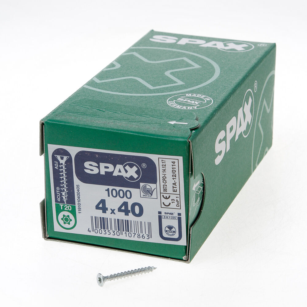 Spax pk t20 geg 4,0x40(1000) afbeelding