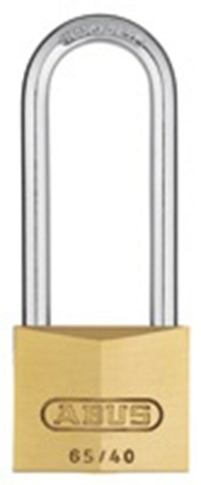 Abus hangslot 65/50mm mess hoge beugel gelijksluitend KA6504 afbeelding