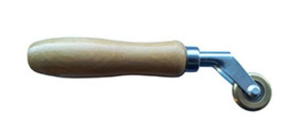 Aandrukrol messing gelagerd 5mm breed afbeelding