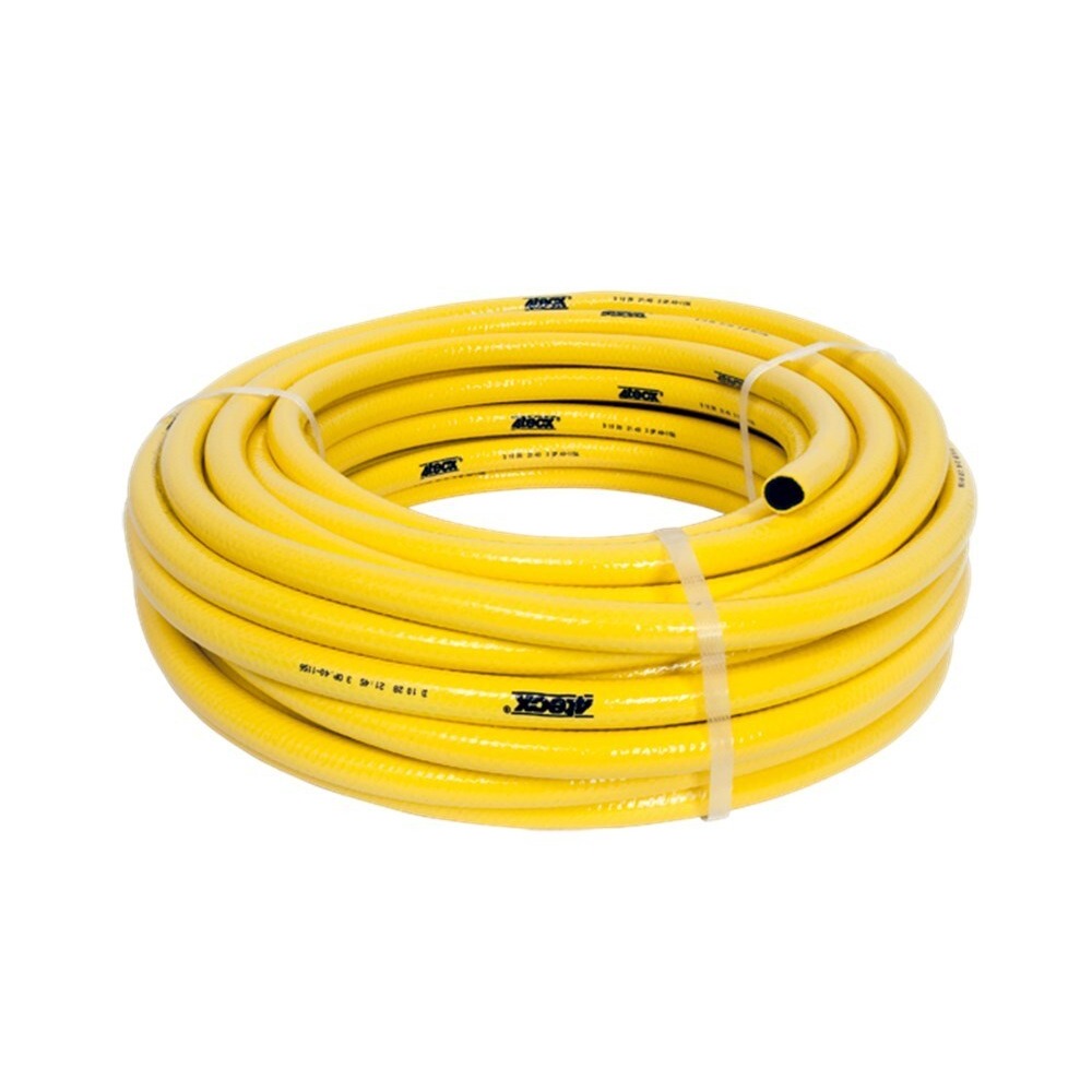 4tecx Tricotech bouwslang 12,5 x 17mm geel 50m