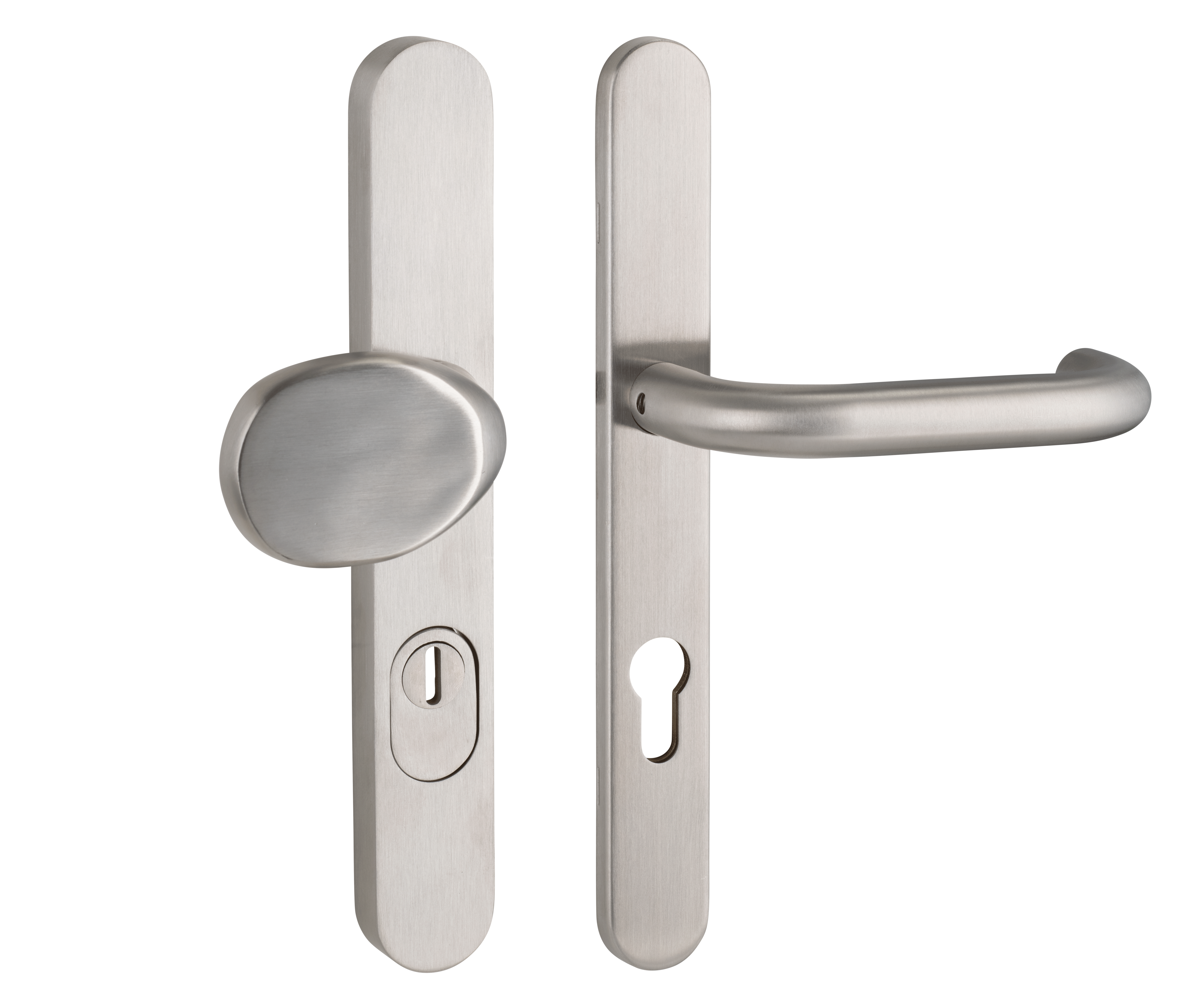Artitec Wallebroek PRIO knop kruk PC92mm met U-kruk rvs (SKG3)