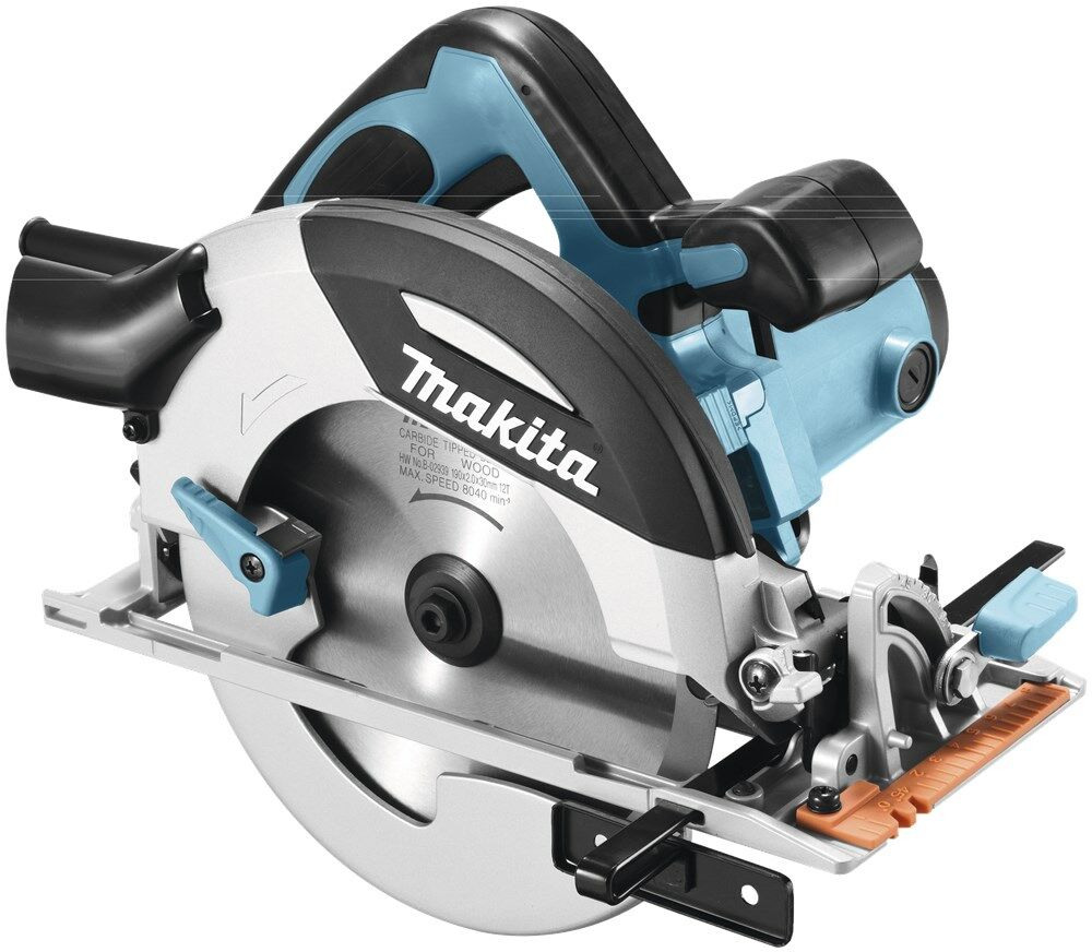 Makita cirkelzaag HS7101K 190mm 230V 1400W in koffer afbeelding
