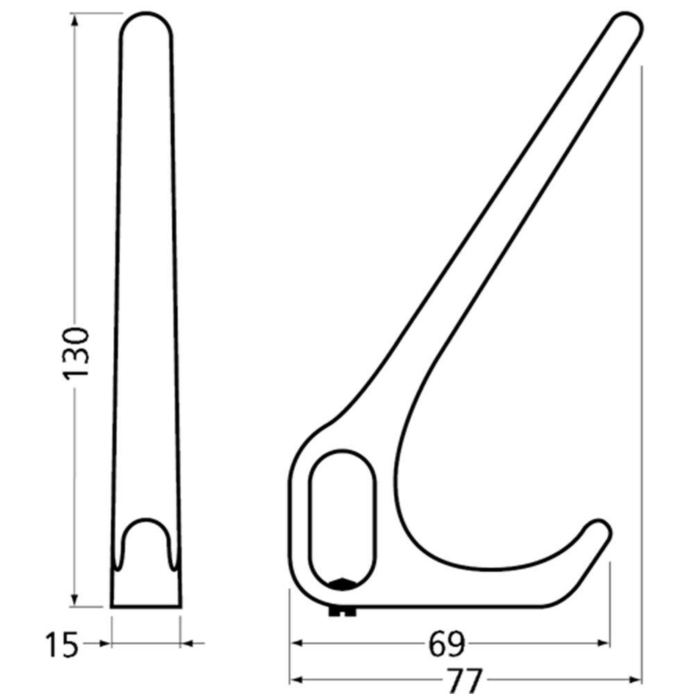 HOED/JASH.ENK.GARDELUX-1 ZWART (1220)