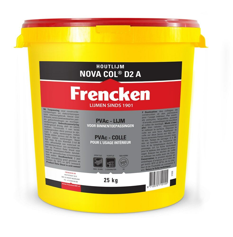 HOUTLIJM NOVA D2 A 25KG 12512