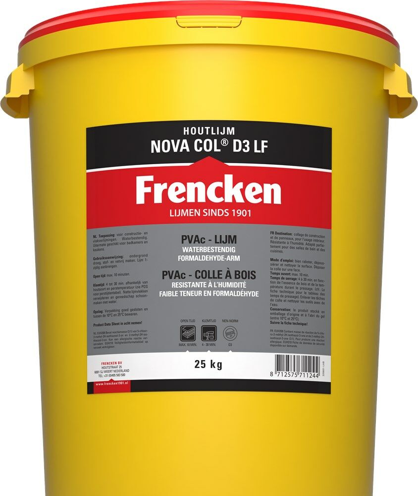 HOUTLIJM NOVA D3 25 KG 125142 afbeelding