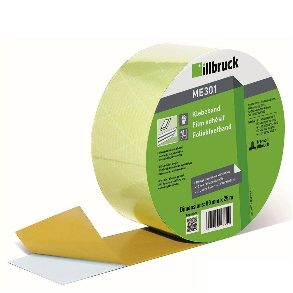 Foliekleefband ME301 60mm (25mtr)4014431622737