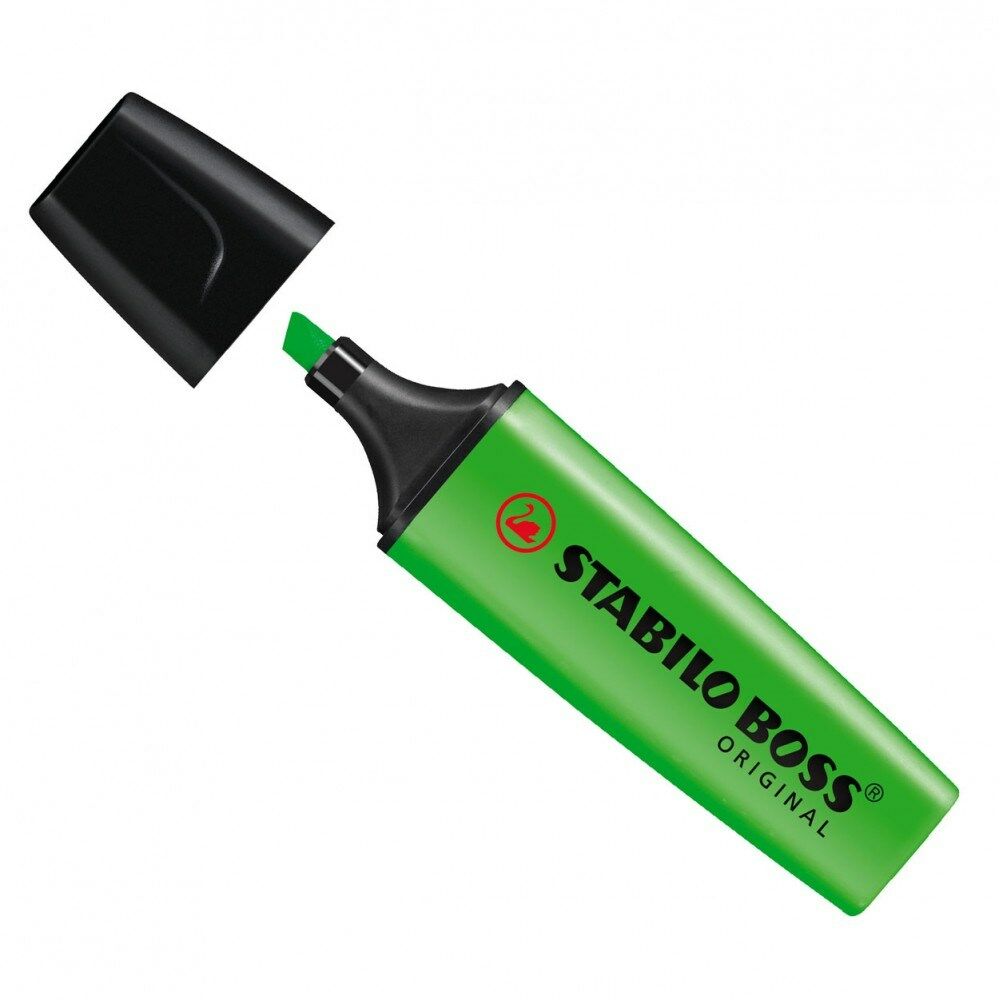Stabilo markeerstift Boss groen afbeelding