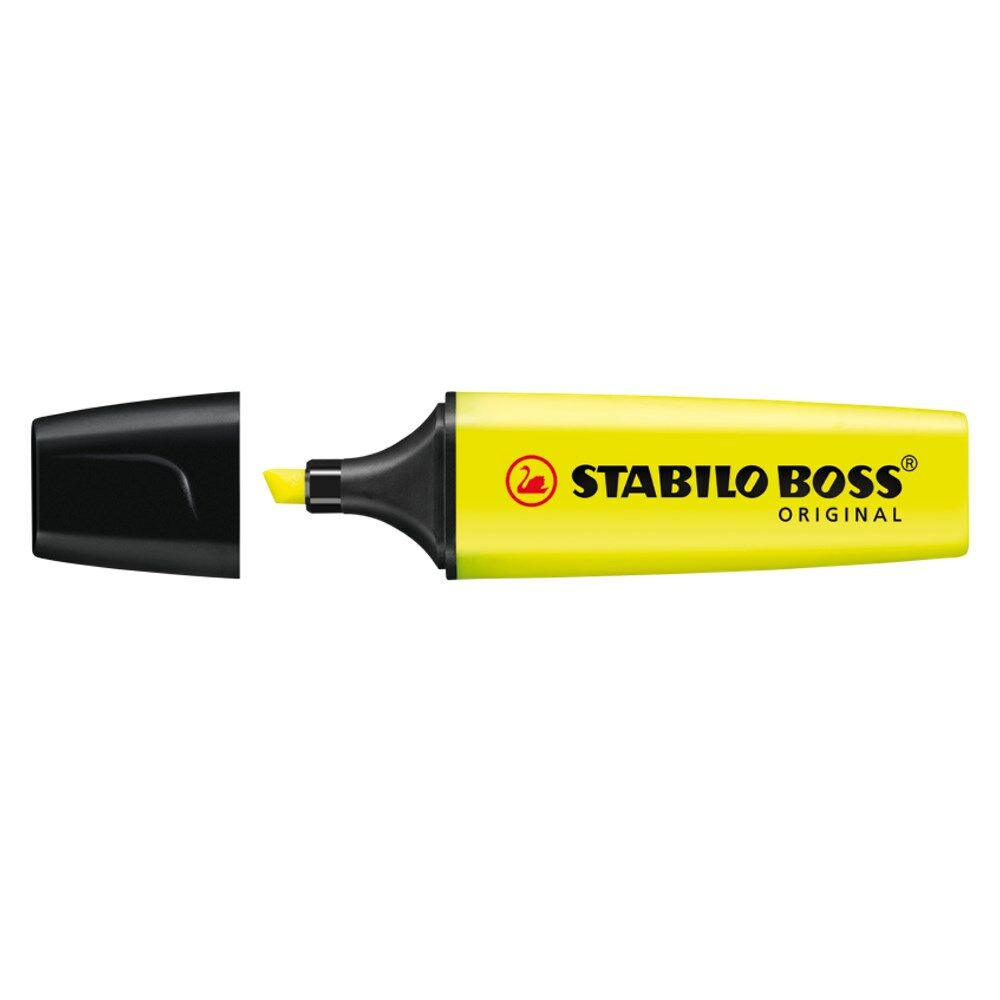Stabilo markeerstift Boss geel afbeelding
